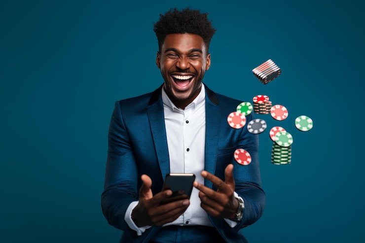 Layar aplikasi mobile hepimod menampilkan kategori permainan dan opsi pembayaran QRIS